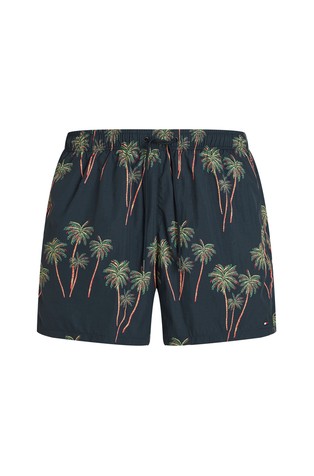 TOMMY HILFIGER Essential vzorčaste kopalke Večbarvna - Multi 5