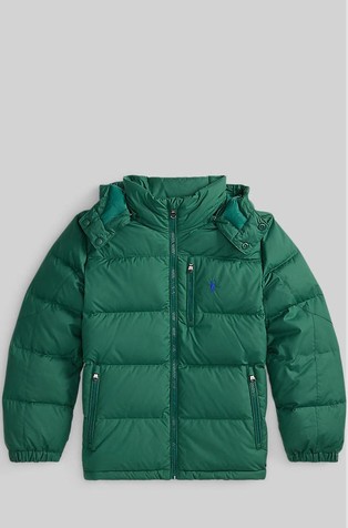 Vodoodbojna puhovka s kapuco iz ripstop tkanine