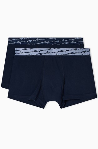 Paket 2 boksaric iz raztegljivega bombažnega jerseya