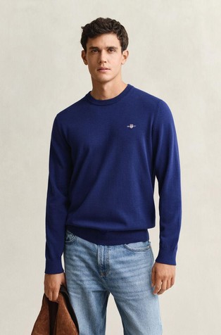 Pleten bombažen pulover