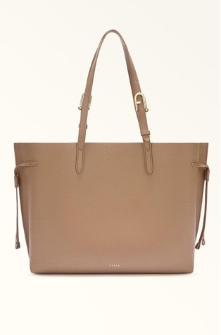 Večja usnjena tote torba
