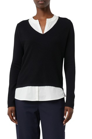 2-in-1 sweater with a layering look