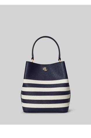 Reese manjša usnjena bucket torbica