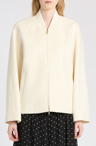 Wool and cashmere blend jacket