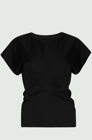 Majica s kratkimi rokavi iz jersey viskozne mešanice