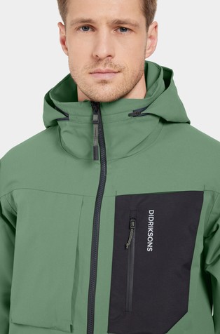 DIDRIKSONS Fractus Waterproof Jacket Dark Moss 4