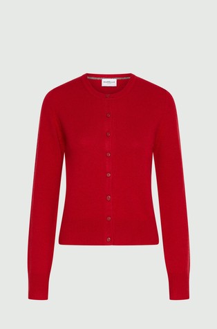 Pletena jopa iz mešanice volne in kašmirja