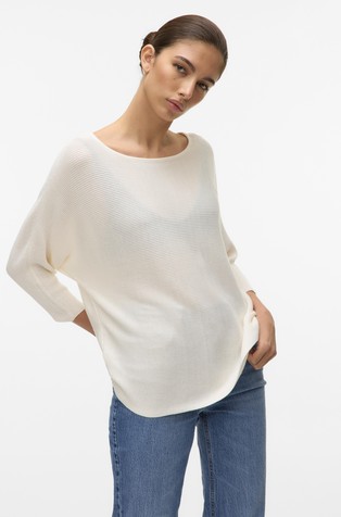 VMNORA Knitted boatneck pullover
