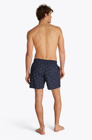 TOMMY HILFIGER Essential vzorčaste kopalke Modra - Dark Blue 2
