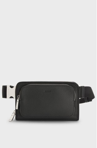 Leather crossbody bag