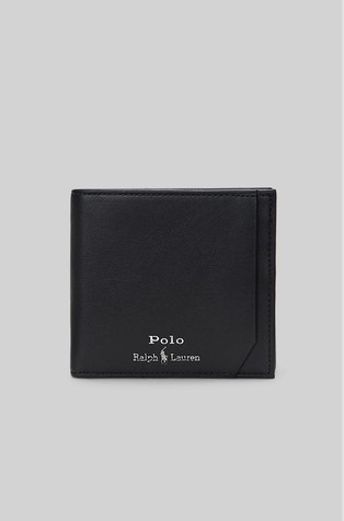 Leather Billfold Coin Wallet