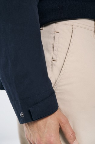 SPRINGFIELD Slim fit chino hlače Bež - Beige 4