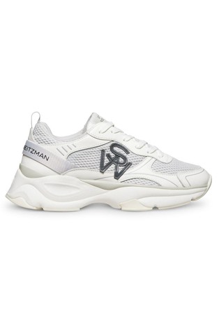 SW mesh sneakers with leather inserts