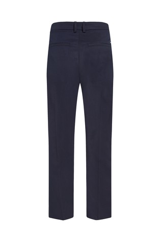TOMMY HILFIGER Cropped chino hlače z ravnimi hlačnicami Modra - Blue 6