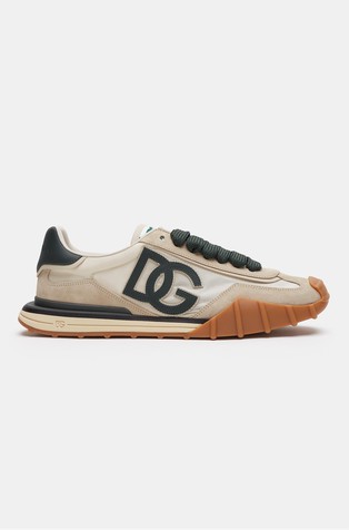 DG Athletic Nylon and Suede Sneakers