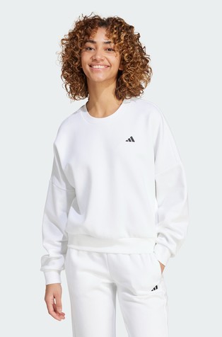 Essentials Feel Cozy pulover z majhnim logotipom