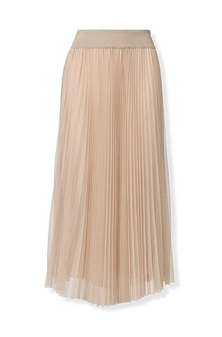 Flared tulle skirt