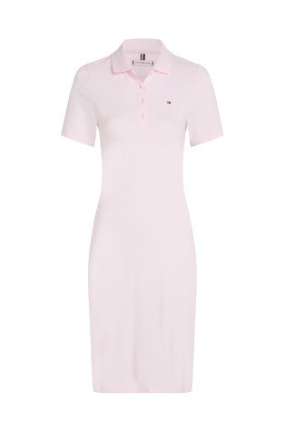 TOMMY HILFIGER 1985 Collection Mini Polo Dress Pink 3