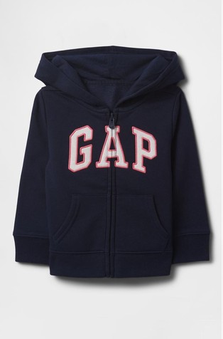 Gap logo jopa s kapuco za malčice