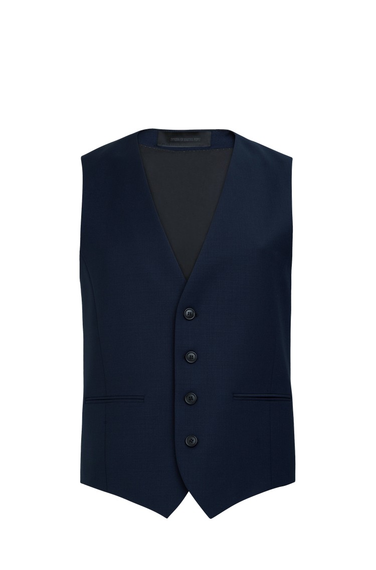 DRYKORN Telovnik iz volnene mešanice Modra - Dark Blue 