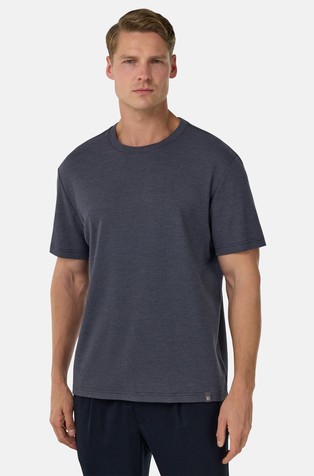 Majica s kratkimi rokavi iz volne in bombaža