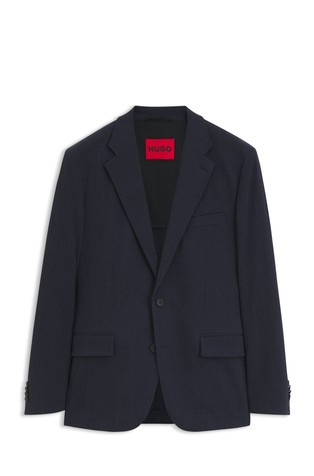 Slim fit suknjič z enorednim zapenjanjem