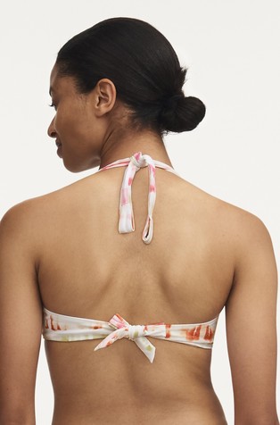 PASSIONATA Jenna zgornji del kopalk z oporo Bela - White/Multicolor 2