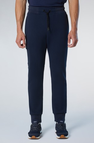 Piqué scuba cargo sweatpants