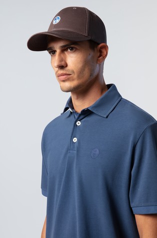 NORTH SAILS Polo shirt with embroidered logo Dark Denim 3