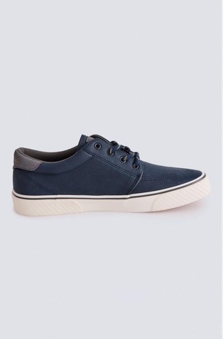 Faux leather iconic sneaker