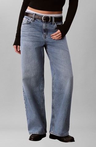 Low Rise Baggy Jeans
