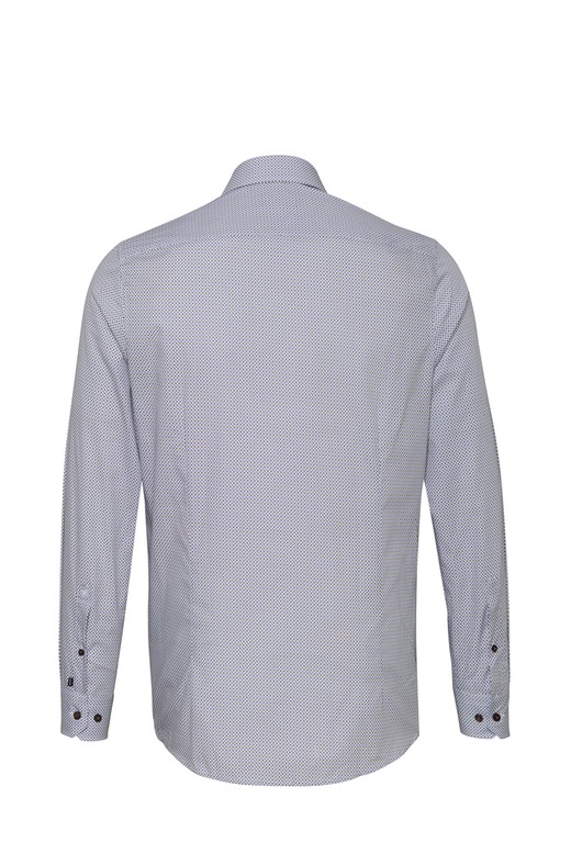 Slim fit City patterned shirt PURE