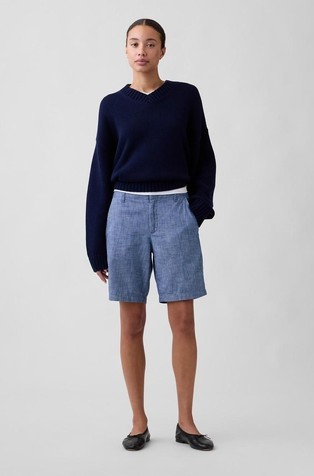 Downtown Khaki Bermuda Shorts