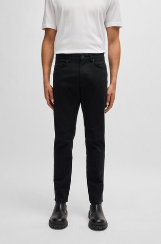 Delaware trousers in stretch-cotton gabardine