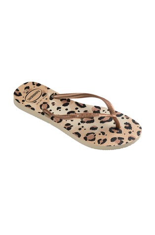 HAVAIANAS Slim Animals japonke Bež - Beige / Beige 2