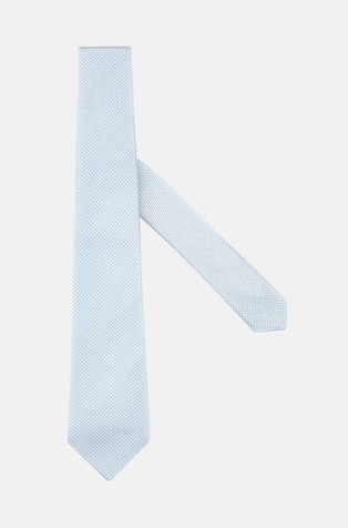 Micro Patterned Formal Silk Tie