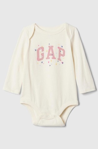 Gap logo bodi z dolgimi rokavi za dojenčice