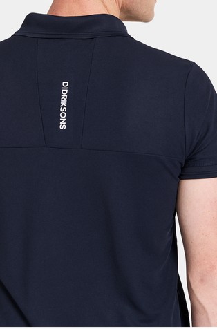 DIDRIKSONS Jack Short-sleeved Polo Dark Night Blue 7