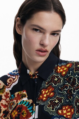 DESIGUAL Jumpsuit designed by Mr. Christian Lacroix Black / Multi 4
