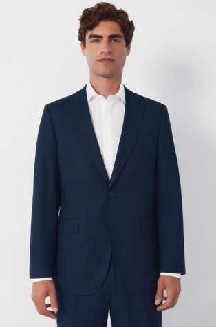 Serie XXI slim fit structured blazer