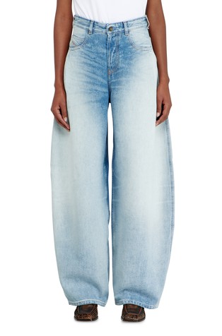 Relaxed fit jeans hlače z visokim pasom - 1987 D-Khelz 007EE