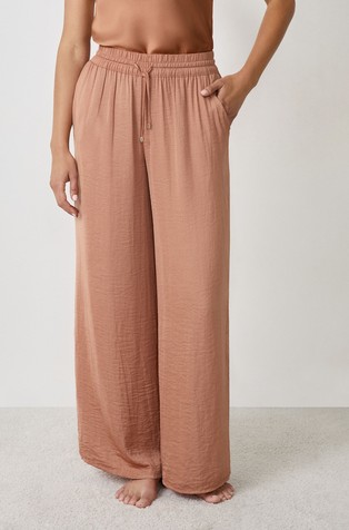 Cheeta spodnji del pižame s širokimi hlačnicami