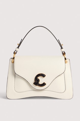 C-Me Leather Shoulder Bag