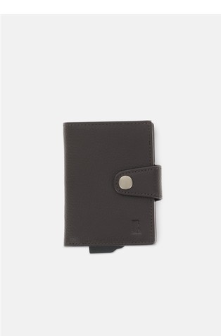 Credit Card Holder in Grained Leather