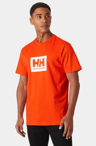 Box organic cotton logo t-shirt