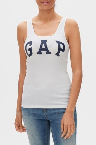 Gap logo ženska majica brez rokavov