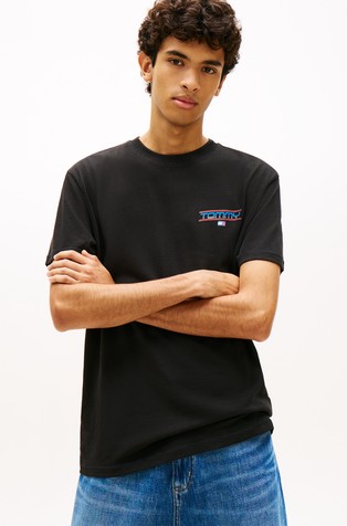 Logo bombažna majica s kratkimi rokavi