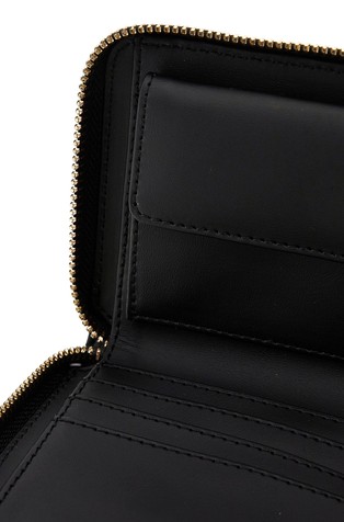 GUESS Laurel manjša denarnica z logotipom Črna - Black 4