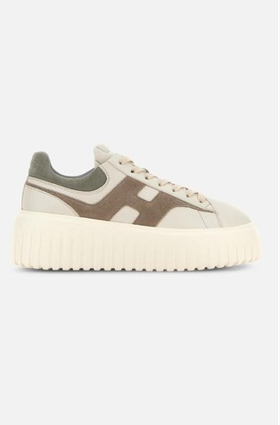 H-Stripes usnjene superge s platformo