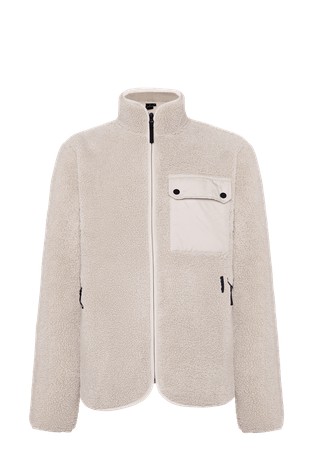 Peter Full-Zip Teddy Jumper